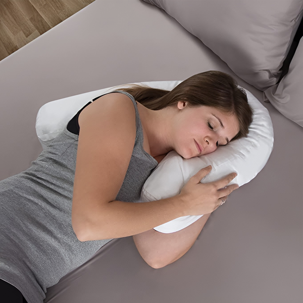Orthopedic Side Sleeper Pillow
With Ear Hole