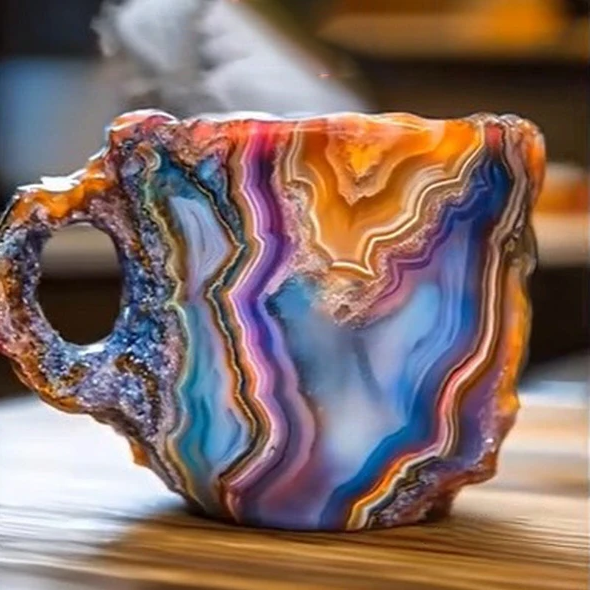 Mineral Crystal coffee Mugs