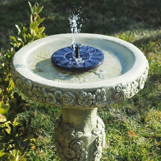 Solar Water Fountain for Garden - Eco-Friendly Outdoor Solar-Powered Fountain, Gift for Garden Lovers, Garden Fountain