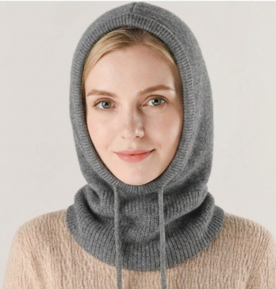 Soft Cashmere Knit Beanie for Winte, und Cold Weather