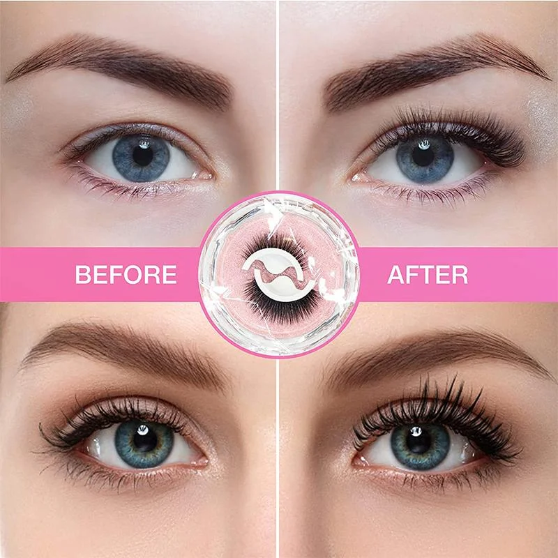 Premium Reusable Self-Adhesive
Eyelashes