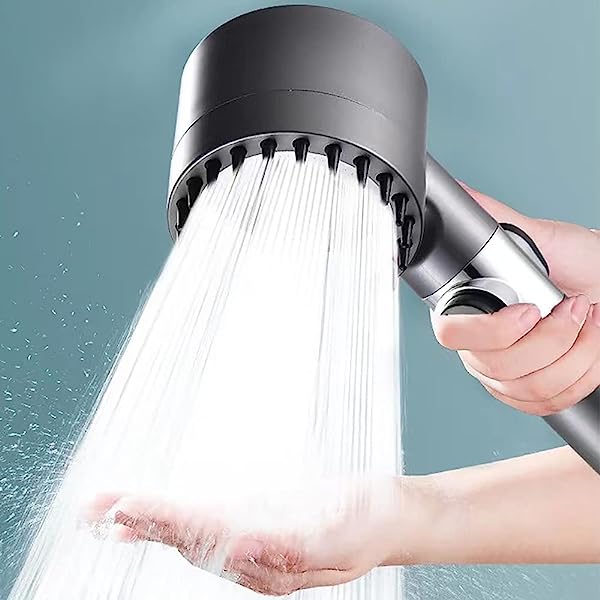 HydroPower Showerhead – High-pressure showerhead with 3 modes and massage brush