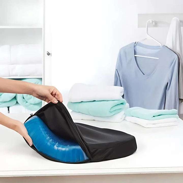 Orthopedic Gel Seat Cushion |
Pressure Relief - Tailbone Pain - Lower Back Support - For Office
Chair - Car - Wheelchair Use