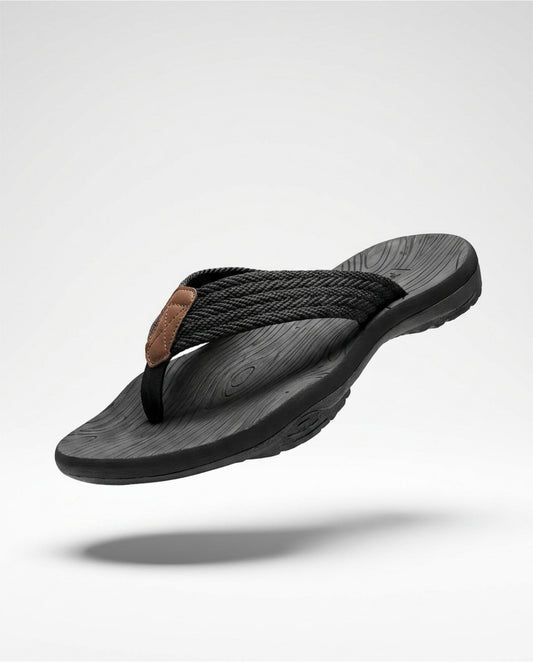 Summer men's flip flops comfortable beach sandals summer anti slip and durable slippers indoor and outdoor casual shoes