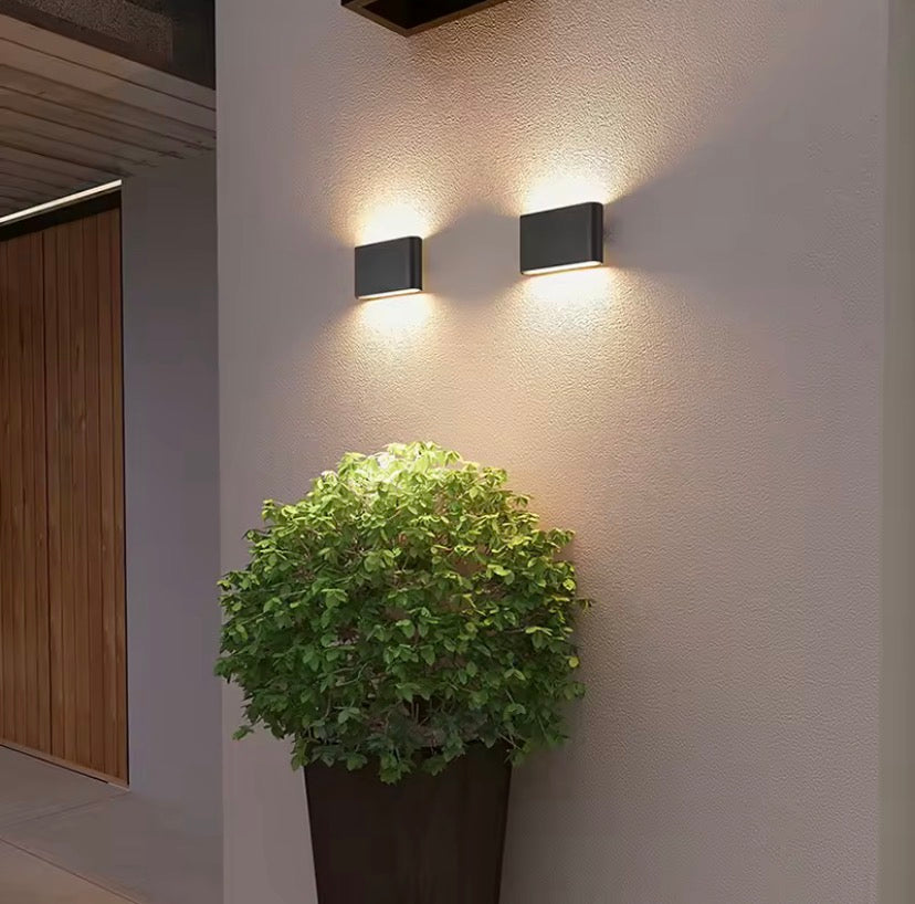 Nordic Wall Light  Aluminum IP65 Waterproof Indoor Wall Lamp Up Down Corridor Lights for Home Stairs Bedroom Bedside Lamps