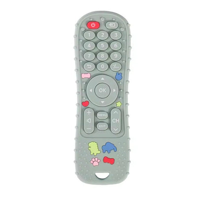 1PC Silicone Baby Toys TV Remote Control Shape Teether Toy BPA Free Silicone Teething Chewing Toy Sensory Baby Accessories