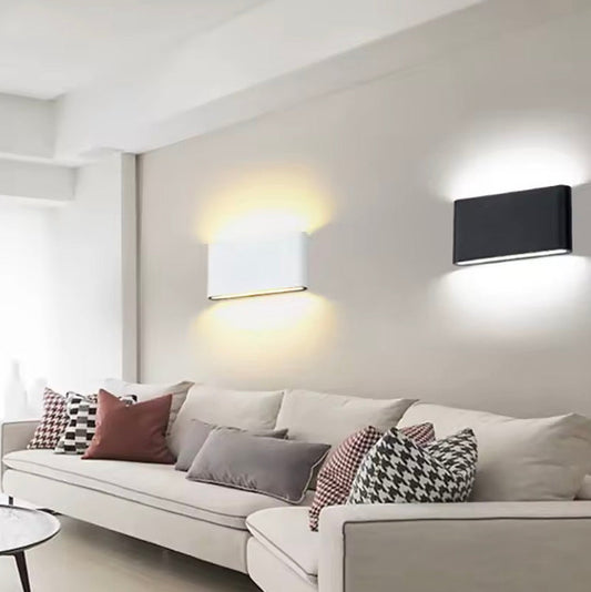 Nordic Wall Light  Aluminum IP65 Waterproof Indoor Wall Lamp Up Down Corridor Lights for Home Stairs Bedroom Bedside Lamps
