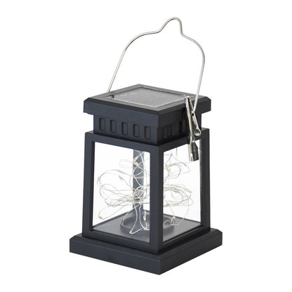 HOMEFISH Solar LED Outdoor Floor Lanterns Focus Panel Candle Lights Hanging Decor for Garden Balcony Terraza Birds Decoration