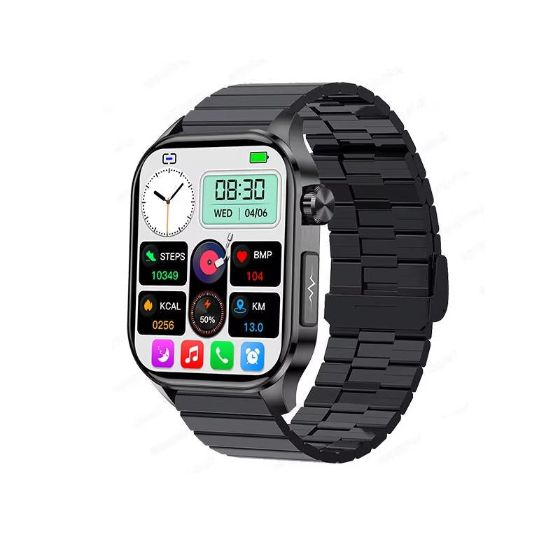 Smartwatch For Seniors Blood Pressure Sugar Health
Management