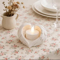 Elegant Angel Wings Candle Holder, Suitable for Tea Light & Flameless Candles, Ideal for Home & Desktop Decoration
