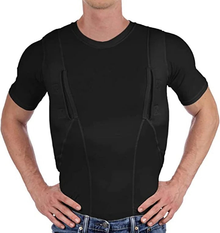 Men/women's Concealed Leather
Holster T-shirt