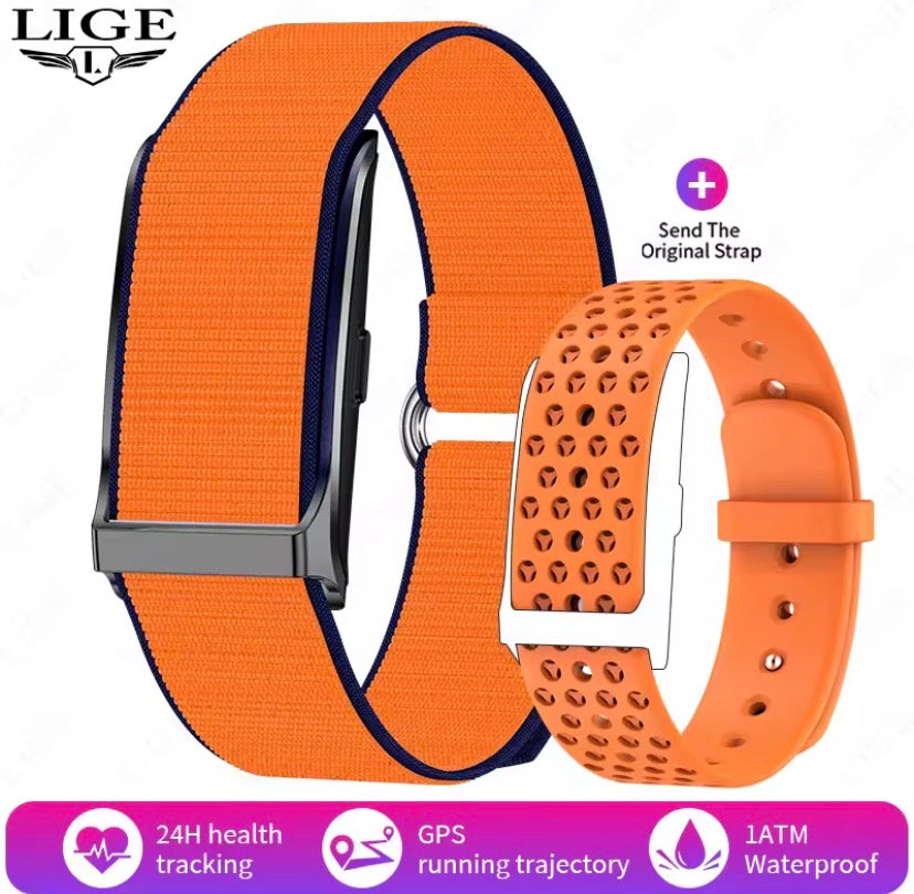 No Screen Smart Watch Men's Sleep tracker Sports Outdoors Fitness Heart Rate Monitor 1ATM Waterproof sleep tracker