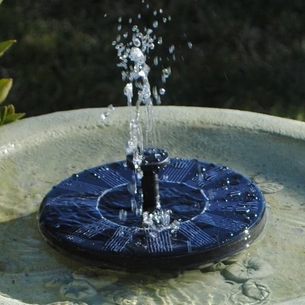 Solar Water Fountain for Garden - Eco-Friendly Outdoor Solar-Powered Fountain, Gift for Garden Lovers, Garden Fountain