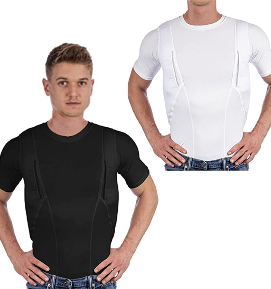 Men/women's Concealed Leather
Holster T-shirt