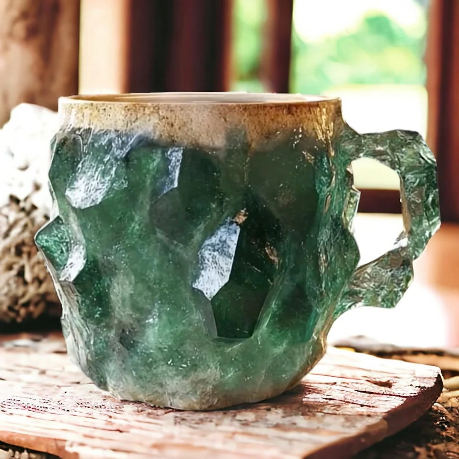 Mineral Crystal coffee Mugs