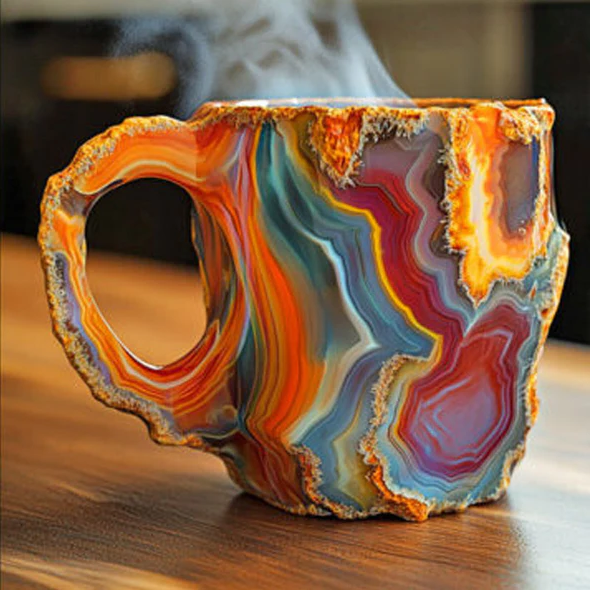Mineral Crystal coffee Mugs