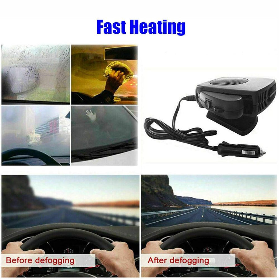 12V Car Heater Fan - 150W/300W
Portable Ceramic Auto Heater for Fast Defrost & Heating