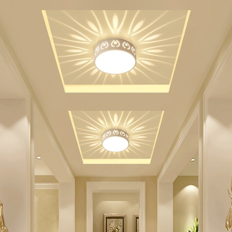LED Ceiling Lamp Energy Saving Entry Lights Protect Eyes Corridor Lamp Easy Installation Brightness  for Bedroom Bathroom