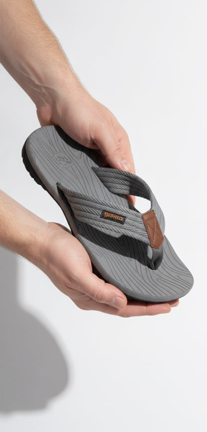 Summer men's flip flops comfortable beach sandals summer anti slip and durable slippers indoor and outdoor casual shoes