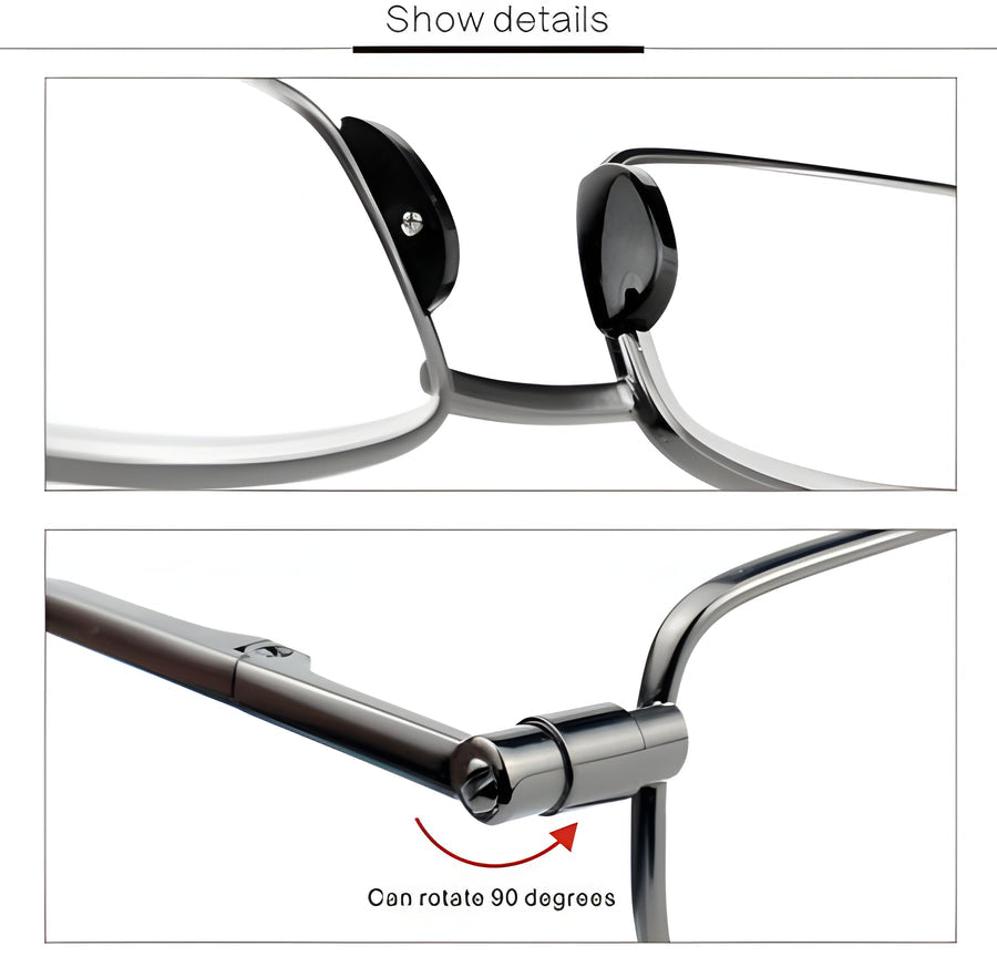 Compact Mens & Ladies Folding
Reading Glasses