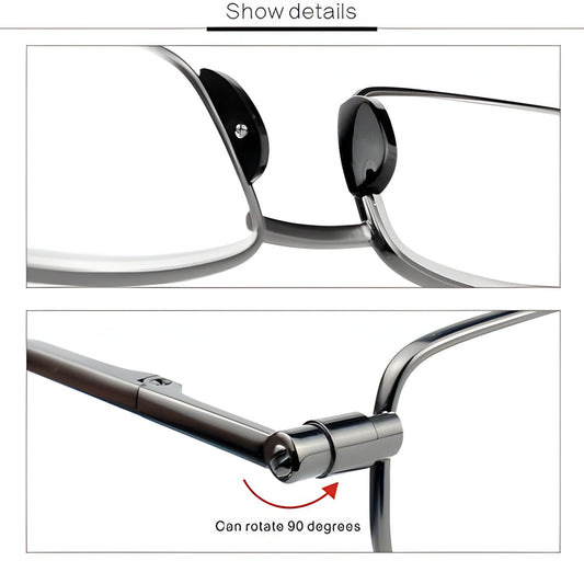 Compact Mens & Ladies Folding
Reading Glasses