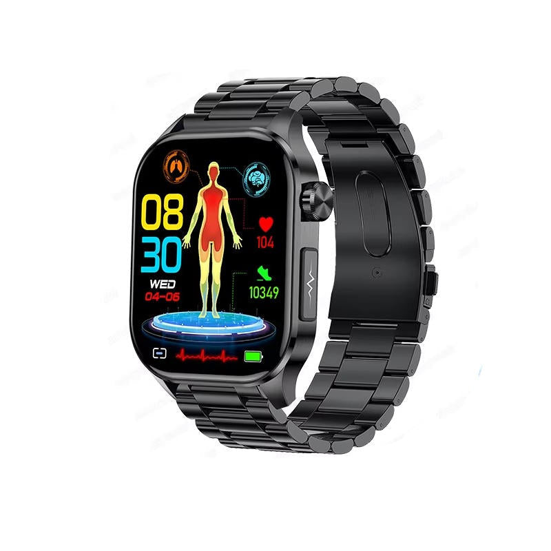 Smartwatch For Seniors Blood Pressure Sugar Health
Management