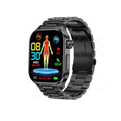 Smartwatch For Seniors Blood Pressure Sugar Health
Management