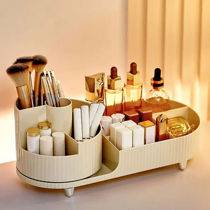 Eleganza - Luxury Beauty Organizer with Slim Rotating Design