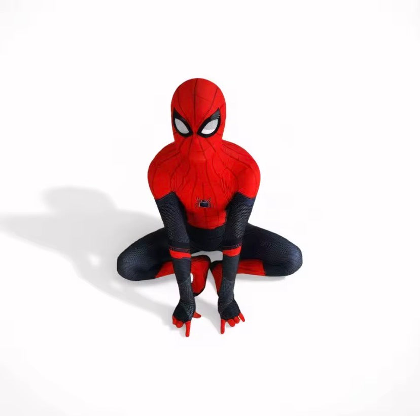 Halloween Kids Homecoming Peter costume Cosplay Zentai Bodysuit Party JumpSuit spider-Man