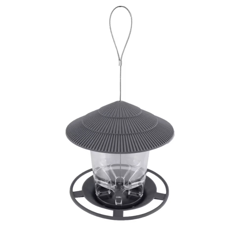 Window Wild Bird Feeder House Transparent Plastic Bird Feeder Hanging Peanut Nut Feeding Station Garden Seed
Dispenser