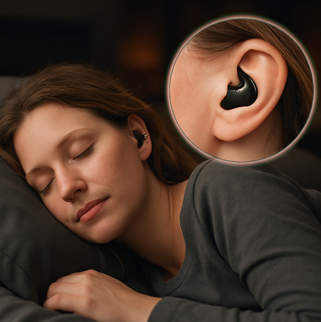 Earphones ENC Noise Cancelling Earbuds HiFi Stereo Sports Wireless Headsets 2025 Invisible Sleep Headphones Mini Bluetooth 5.3