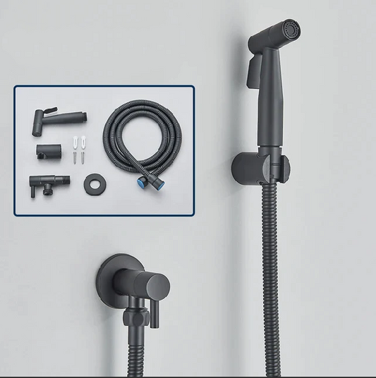 Shinesia Bidet Sprayer - Stainless Steel Hygienic Bathroom
Accessory - Wall Mounted Cold Water
Spray Function