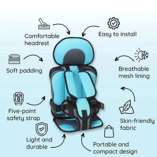 Portable & Foldable Child Car
Booster Seat