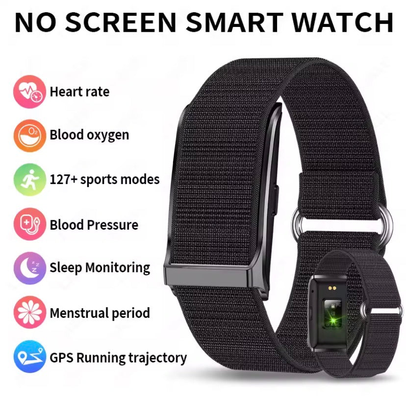 No Screen Smart Watch Men's Sleep tracker Sports Outdoors Fitness Heart Rate Monitor 1ATM Waterproof sleep tracker