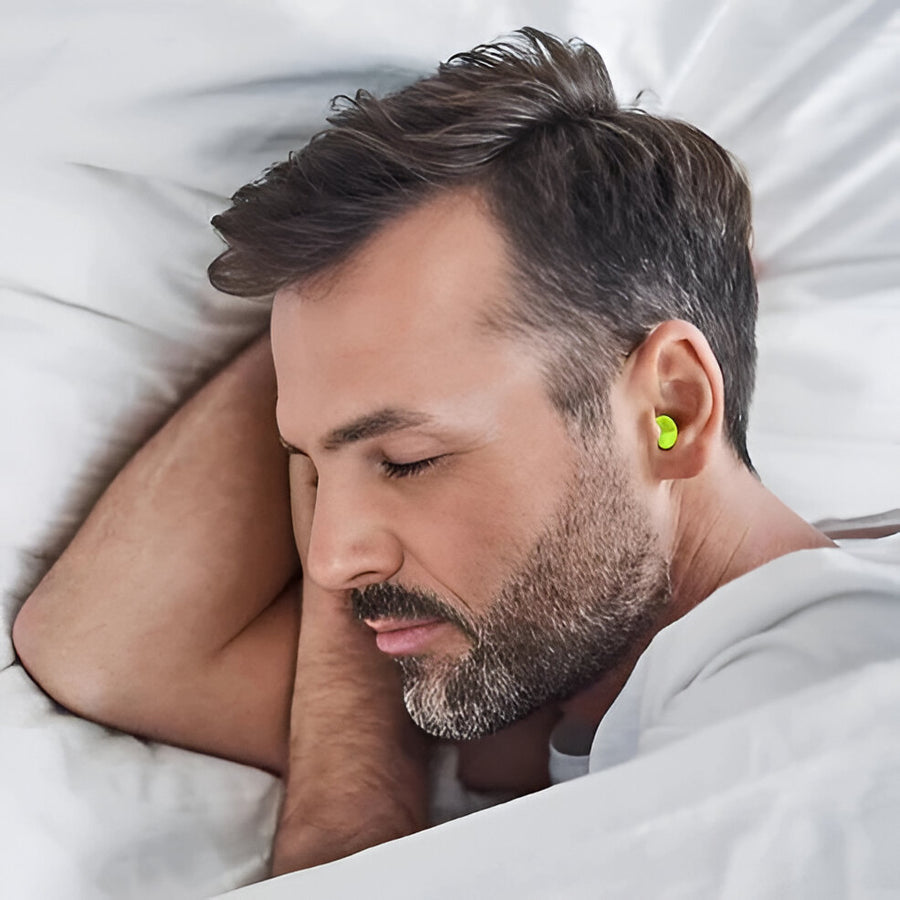 Ear Plugs for Snoring - Noise-Reducing Silent Earplugs for Sound Elimination and Peaceful
