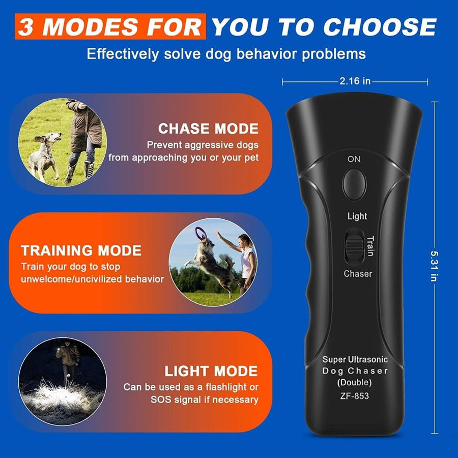 UltraSonic Bark Stopper • Anti-Barking
Device