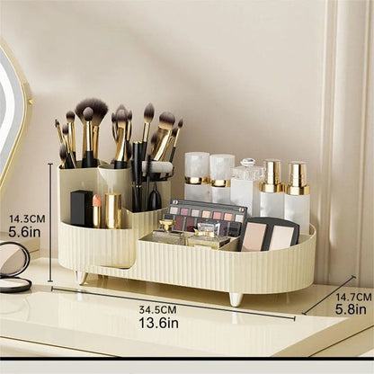 Eleganza - Luxury Beauty Organizer with Slim Rotating Design