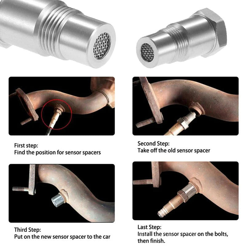 Car Oxygen 02 Sensor Adapter
CEL Fix Check Engine Light
Eliminator M18*1.5