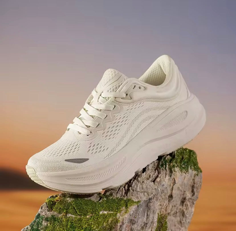 Fashionable casual men's sneakers non-slip wear-resistant air cushion sneakers outdoor lightweight breathable mesh running shoes