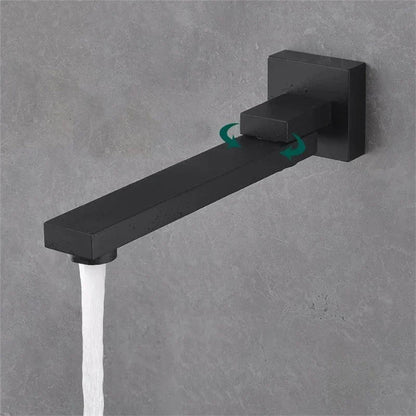 Wall-Mounted Foldable Faucet - High-Quality Stainless Steel Tap with Modern Design