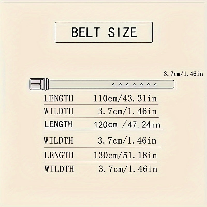 Men's Genuine Leather Belt with Automatic Buckle - Classic Adjustable
Cowhide Waist Belt
