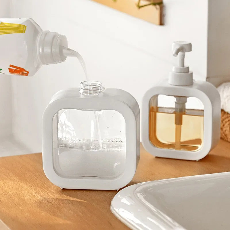 SkandiPure Soap Dispenser -
Minimalist Nordic Design for Modern
Spaces