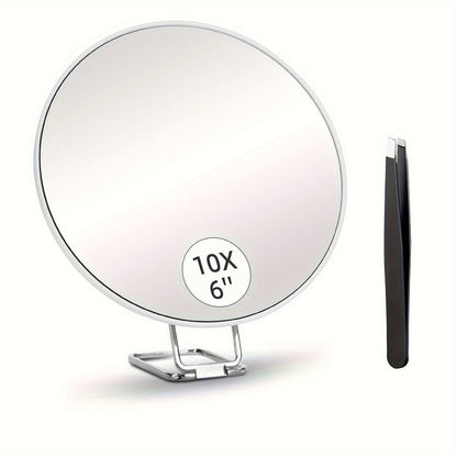 Magnifying Makeup Mirror - 20X/10X Magnification, Suction Cup,
Portable