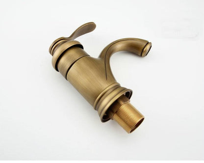 Antique Brass Tap Bathroom
Fixtures Faucet Sink Mixer Tap