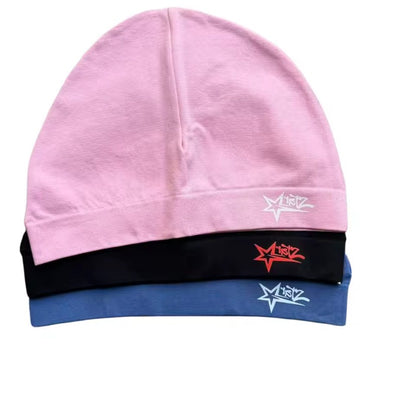 Nylon Elastic Sports Cap Fast-Drying Breathable OutdoorHat Hip-Hop Print Skeleton Cap Unisex Fashion Casual Versatile Cap head beanie