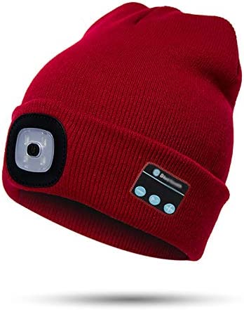 Bluetooth Beanie Hat Light
Wireless Headphones