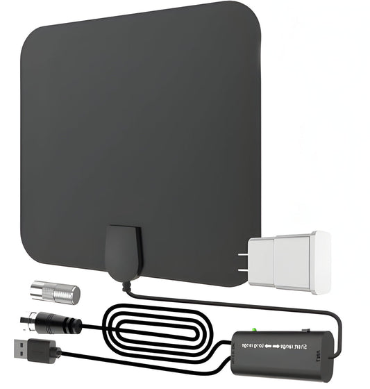 300 Miles Indoor Digital Amplified
HDTV Antenna W/ Signal