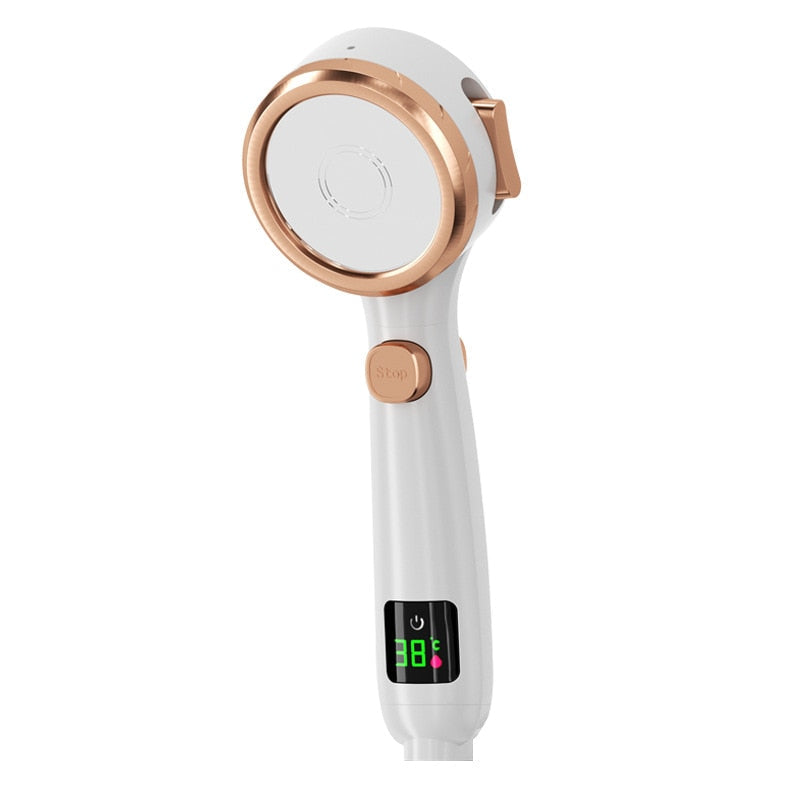 Shower head with temperature display on sale