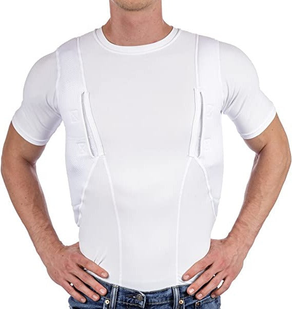 Men/women's Concealed Leather
Holster T-shirt