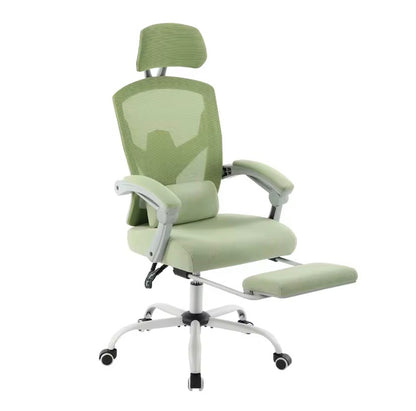 JHK Ergonomic Reclining High Back Mesh Living Room Rocking Gaming Chair Computer Desk Swivel Rolling  Lumbar Support Pillow